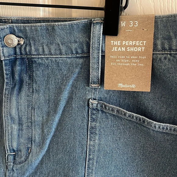 NWT MADEWELL The Perfect Vintage Jean Short in Cardston Wash - Picture 6 of 12